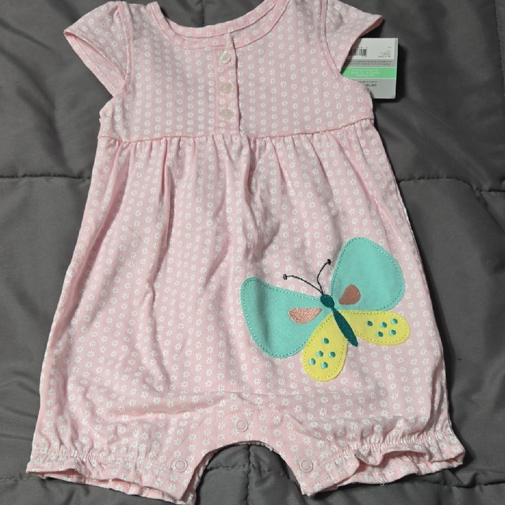 Carter's Pink Floral Baby Dress